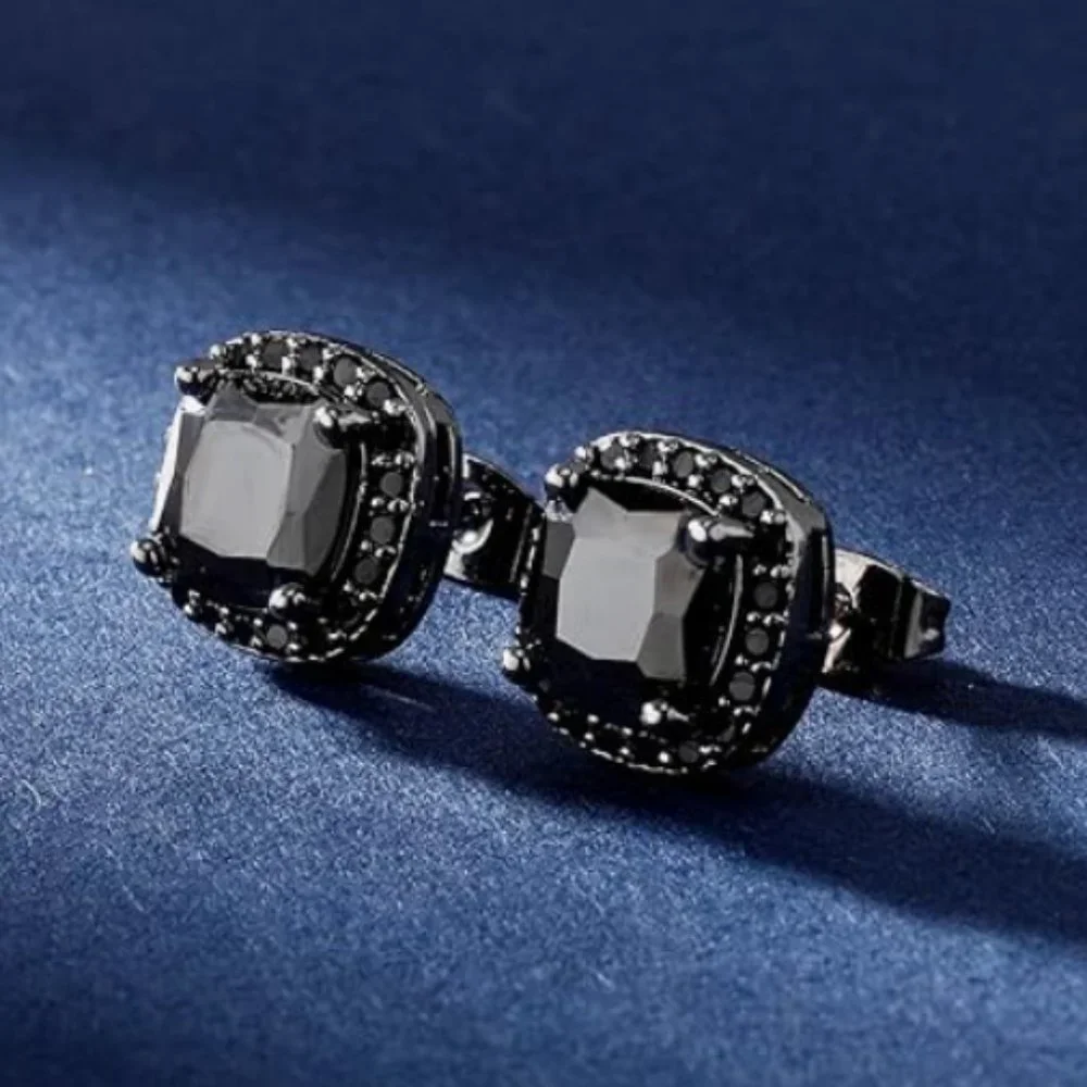 925 Sterling Silver Earrings Cubic Zirconia Stones